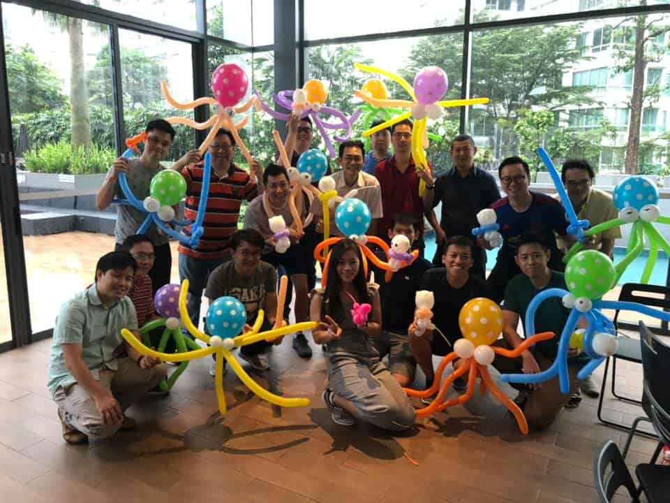 balloon workshop for adults in singapore