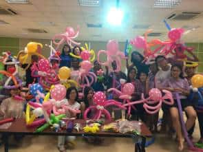 corporate balloon twisting workshop singapore