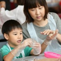 Parent child slime Parent child slime