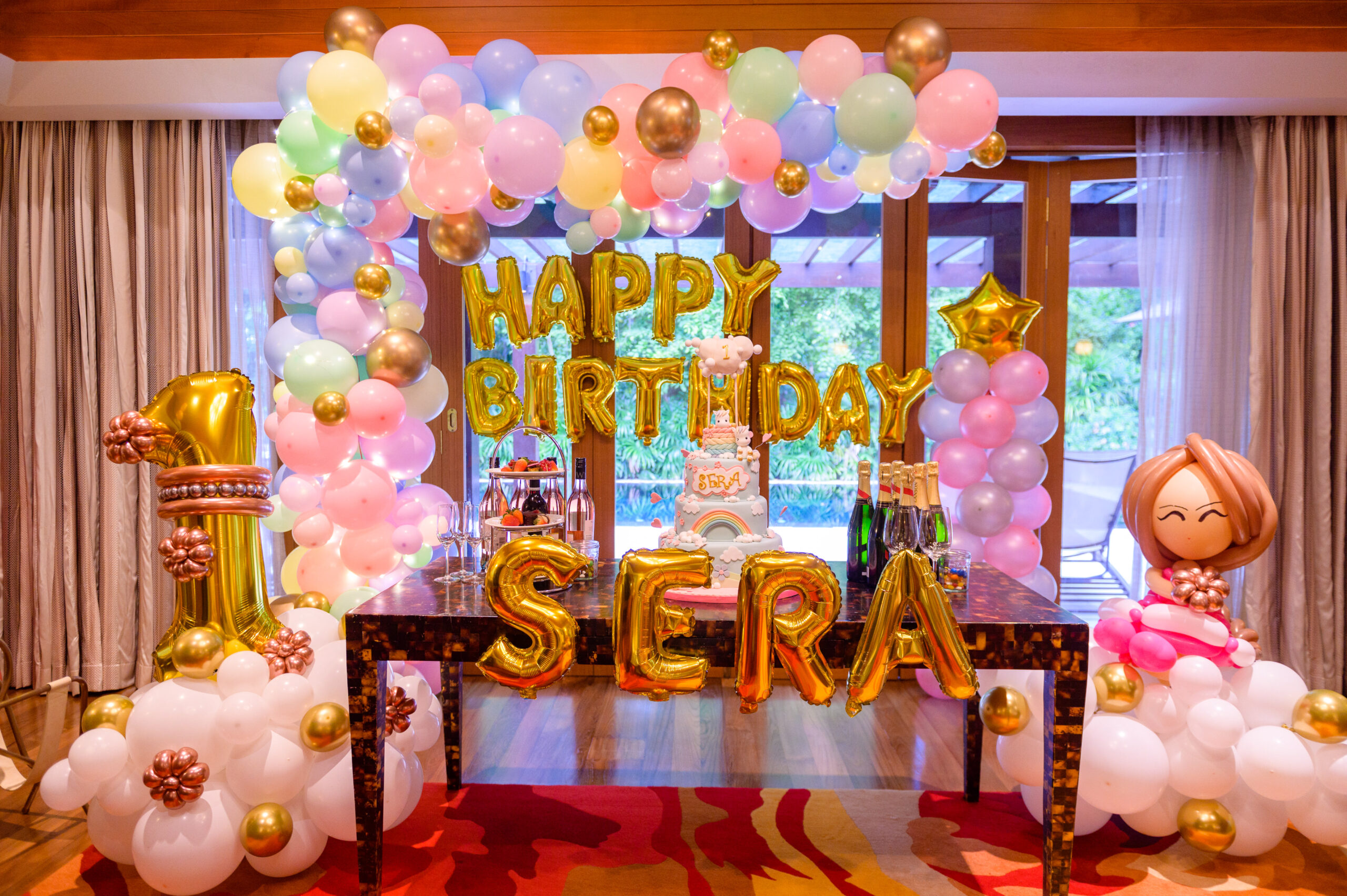 Customized Party Balloon decorations
