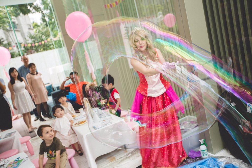 Jellybean Party Bubble Magic Show