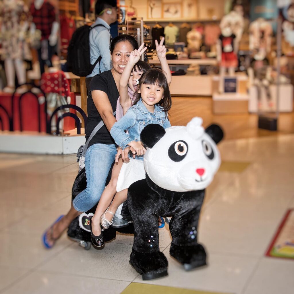 panda animal ride