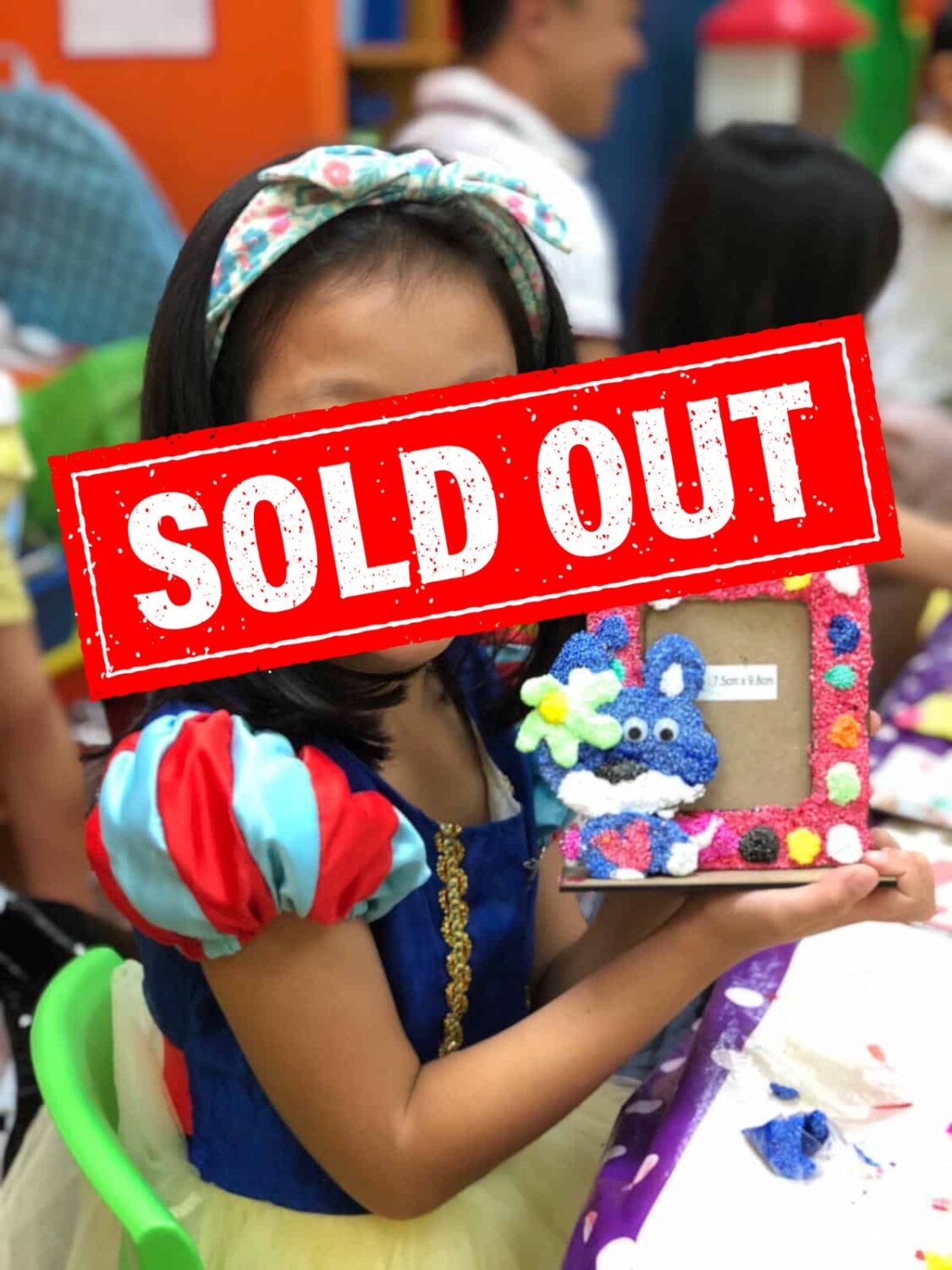 arts and craft party package sold out