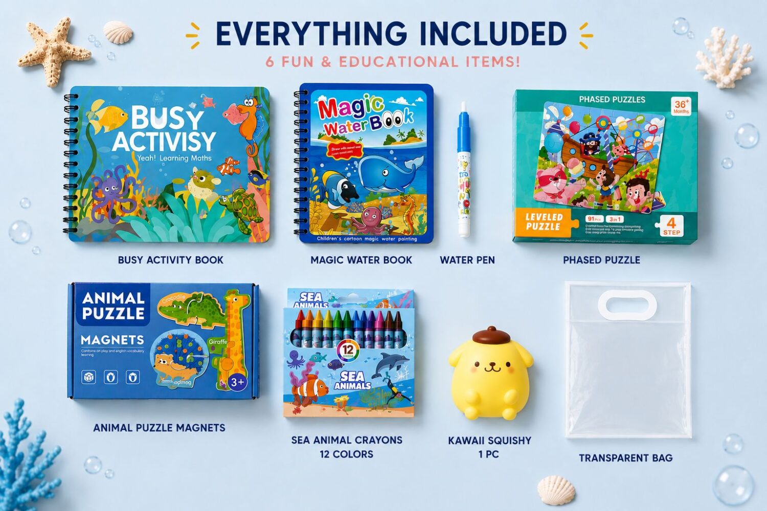 Goodie bag updated 2026 ocean theme contents for kids party